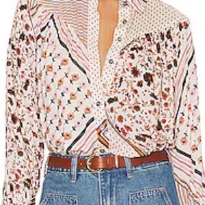 Hazel Buttondown in Tea Combo
FREE PEOPLE